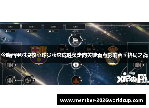 今晚西甲对决核心球员状态成胜负走向关键看点影响赛季格局之战